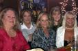 The Babes of Bourbon St.: Brenda, Sheila, Lynn, Terry & Mary are sparkling for the holidays at Bourbon St.